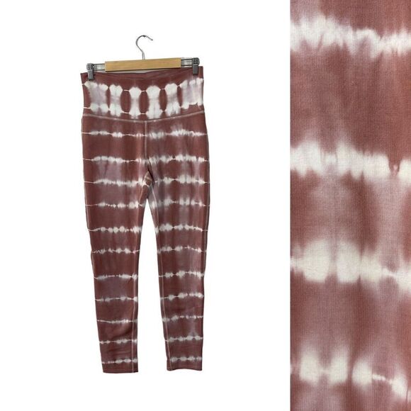Free People Movement Large Essential Leggings Tie Dye Boho Stretch Womens - Picture 3 of 15